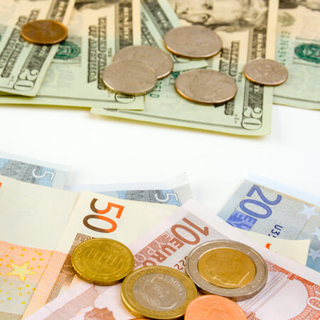 argent taux de change